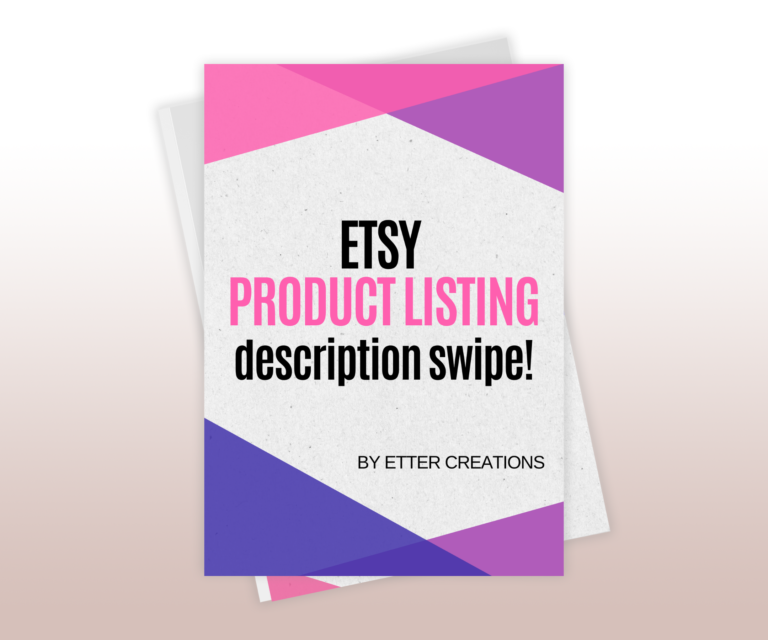 etsy product description swipe